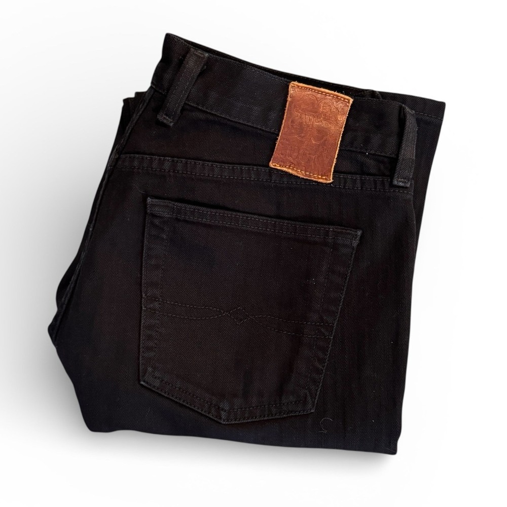 Lucky Brand Classic Bootleg Jeans Black 2 26 x 32 Denim‎ Mid Rise Vintage 2010